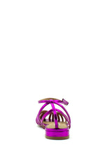 Carica l&#39;immagine nel visualizzatore di Gallery, Ballerina fucsia laminato con gabbia BIBI LOU