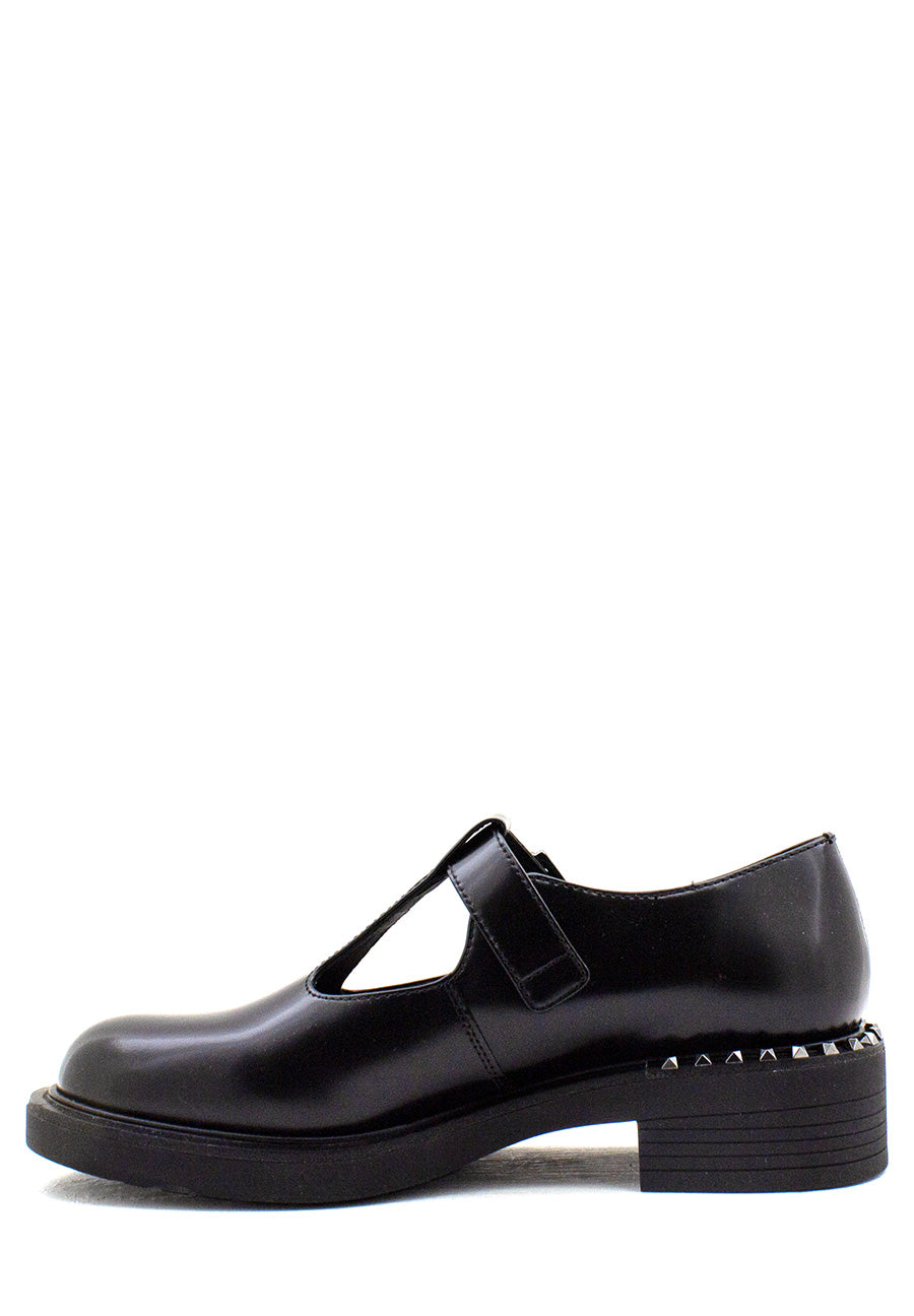 Scarpa Funk nera con occhielli Ash