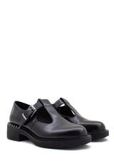 Scarpa Funk nera con occhielli Ash