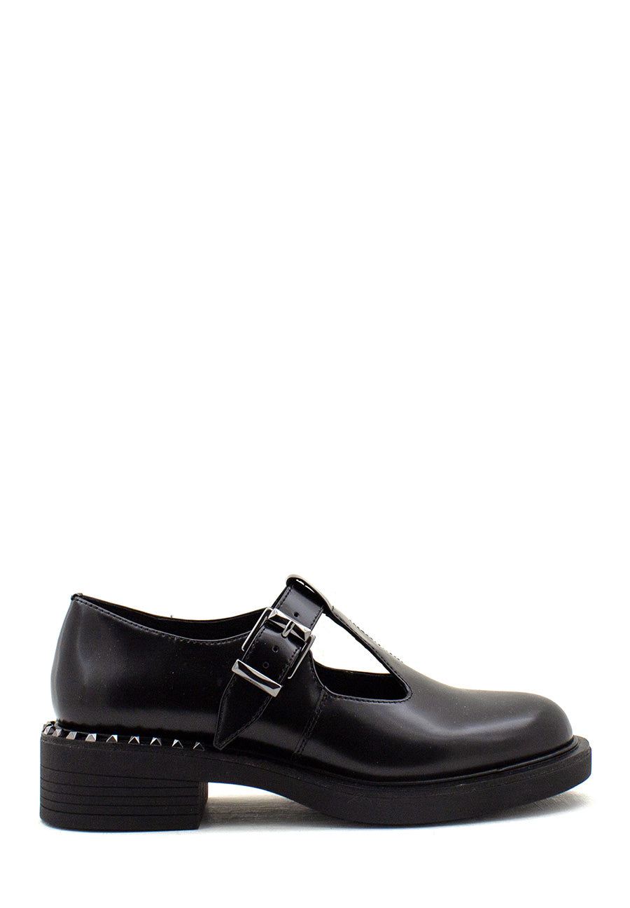 Scarpa Funk nera con occhielli Ash