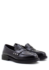 Mocassino Whisper stud nero Ash