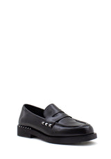 Mocassino Whisper stud nero Ash