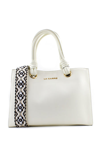 Shopping bag Planny bianca La Carrie
