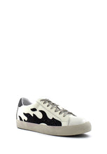Carica l&#39;immagine nel visualizzatore di Gallery, Sneaker Gamin bianca fiamma nera BIBI LOU