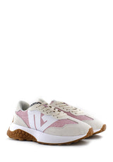 Sneaker Nataly avorio e rosa Emanuelle Vee