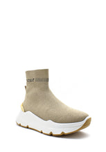 Carica l&#39;immagine nel visualizzatore di Gallery, Sneaker calzino Zoe lurex beige Emanuelle Vee