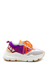 Sneaker Zoe viola e arancio Emanuelle Vee