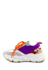 Sneaker Zoe viola e arancio Emanuelle Vee