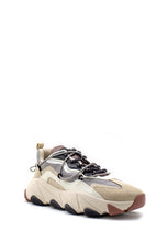 Carica l&#39;immagine nel visualizzatore di Gallery, Sneaker Extra in tecnico beige e grigio Ash
