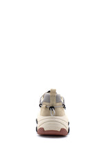 Carica l&#39;immagine nel visualizzatore di Gallery, Sneaker Extra in tecnico beige e grigio Ash