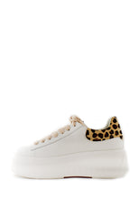 Carica l&#39;immagine nel visualizzatore di Gallery, Sneaker Moby bianca inserto in stampa Ash