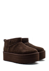 Tronchetto Ultra Mini Platform testa di moro UGG