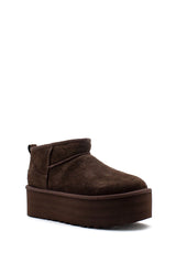 Tronchetto Ultra Mini Platform testa di moro UGG