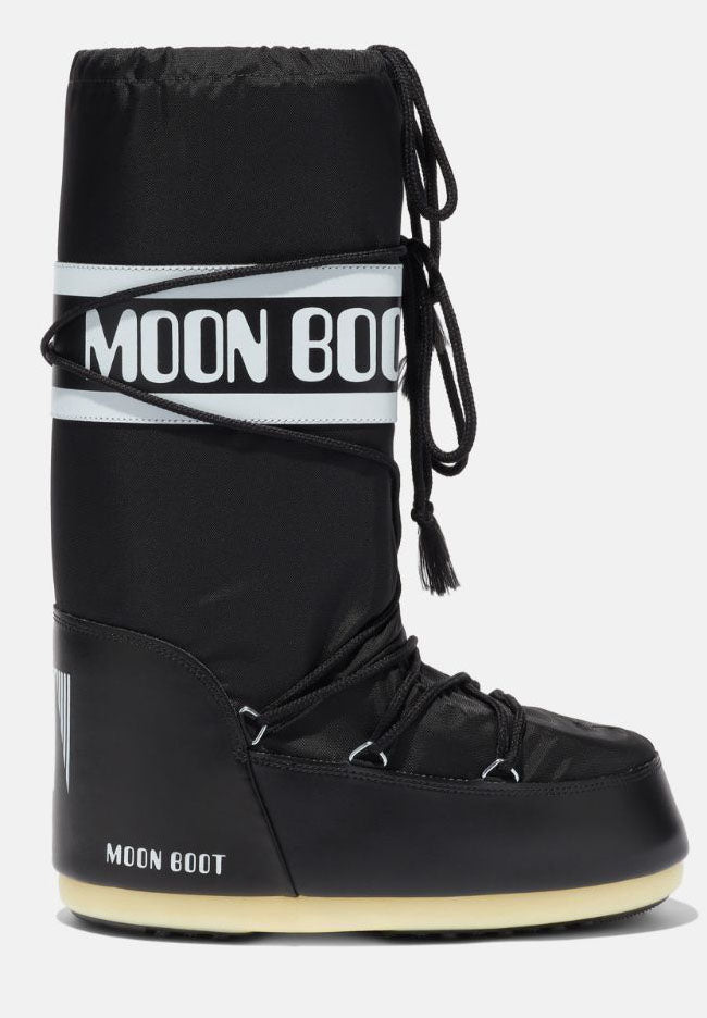 Moon Boot Icon Nylon Nero Moon Boot