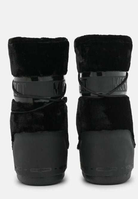 Moon Boot Faux Fur Nero Moon Boot