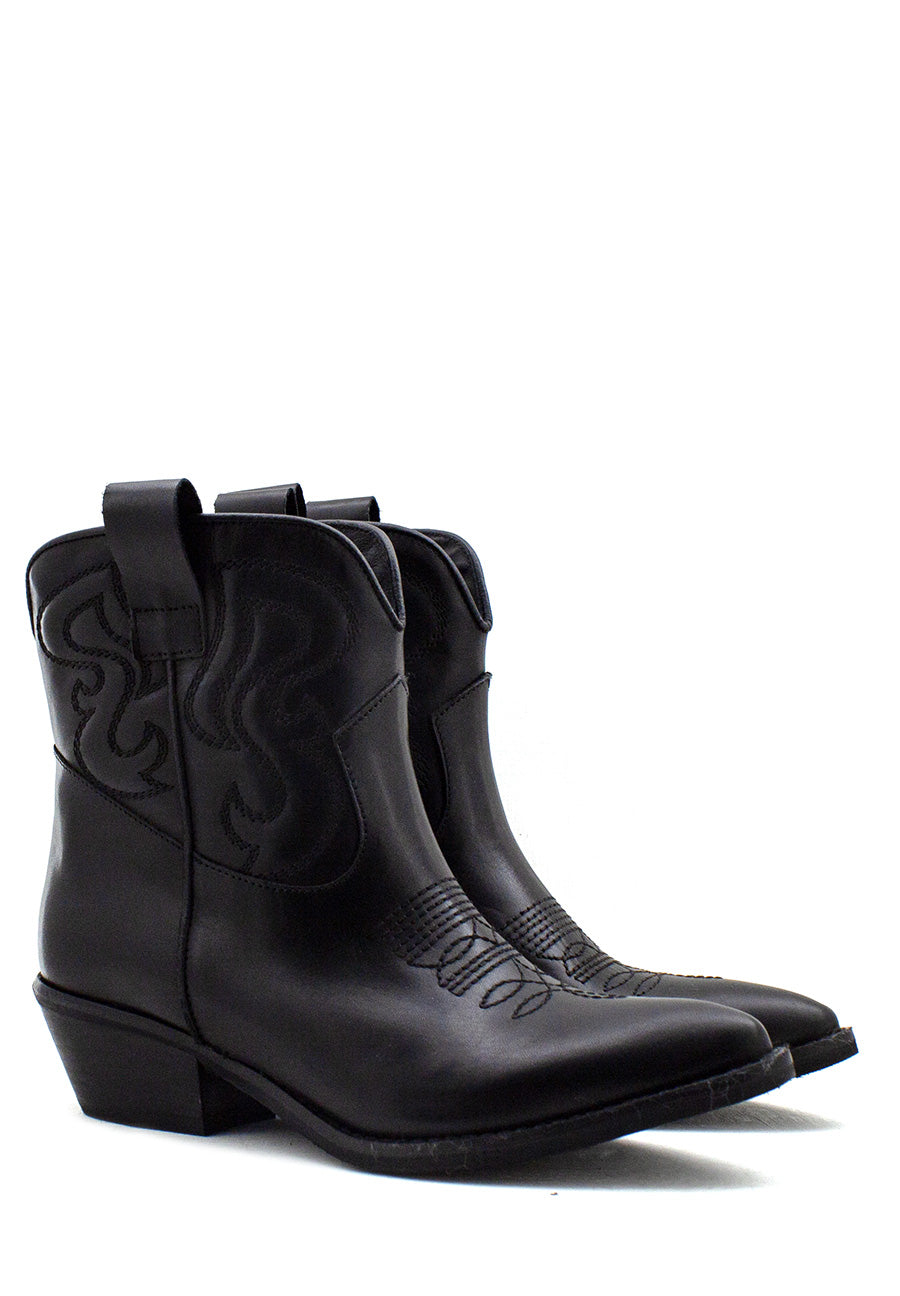 Texano Alma nero Gisel Moire