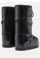 Moon Boot Icon Glitter nero Moon Boot