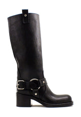 Stivale Scorpio nero con fibbia Ash