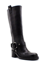 Stivale Scorpio nero con fibbia Ash