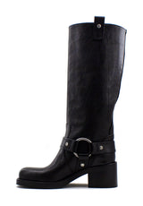 Stivale Scorpio nero con fibbia Ash
