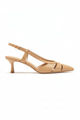 Slingback Sergio Levantesi Edda6 – Raffinatezza in Pelle Color Tan Chiaro