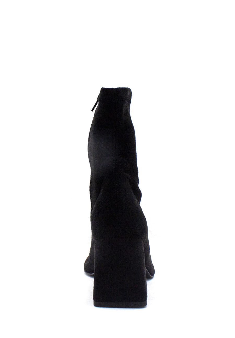 Tronchetto nero tacco comodo Emanuelle Vee