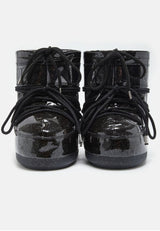 Low Moon Boot Icon Glitter Nero Moon Boot