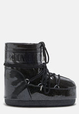 Low Moon Boot Icon Glitter Nero Moon Boot