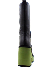 aaaaaTronchetto Brook nero e verde Paloma Barceló