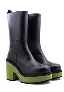 aaaaaTronchetto Brook nero e verde Paloma Barceló