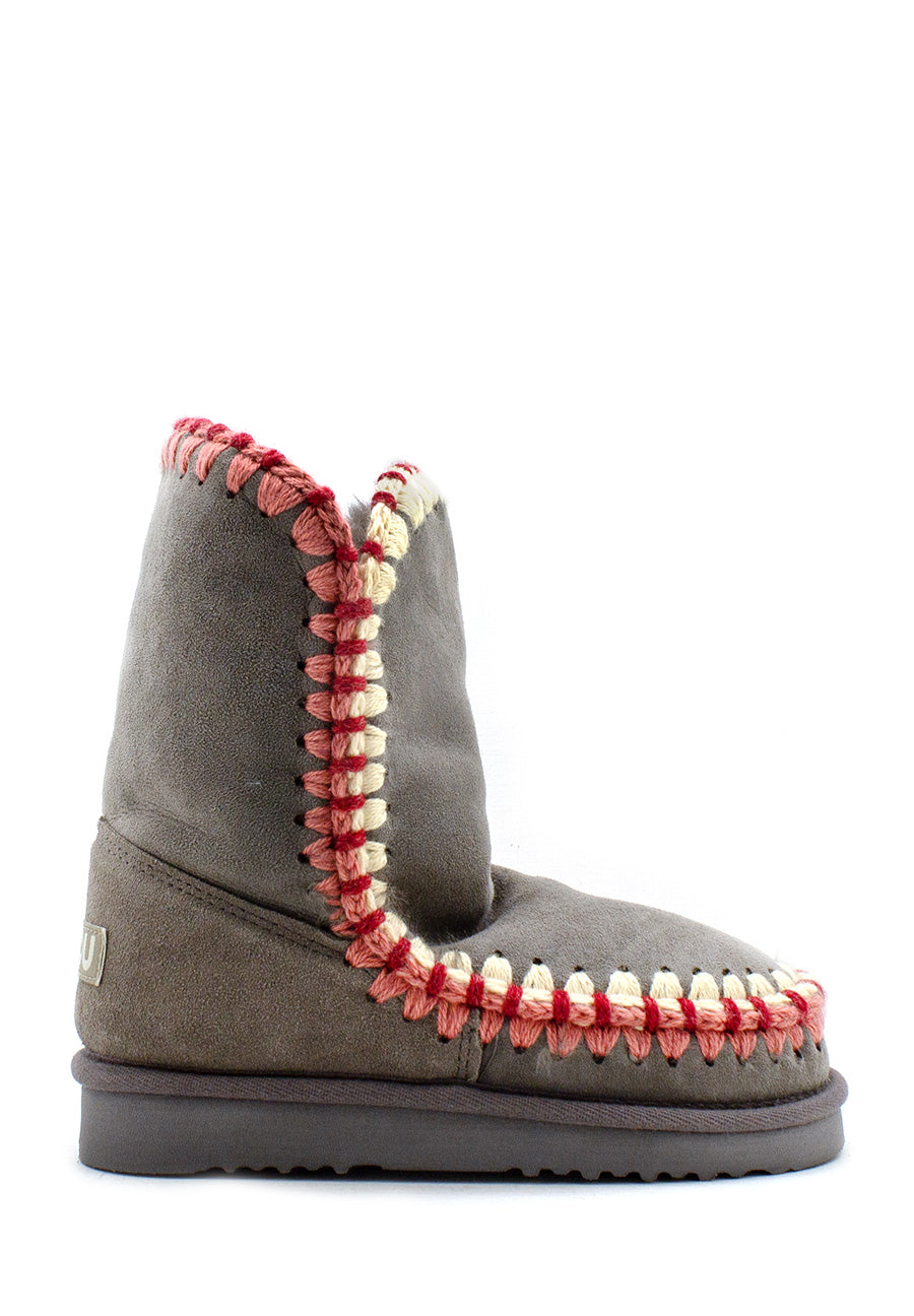 Stivaletto Eskimo 24 overstitching grigio Mou