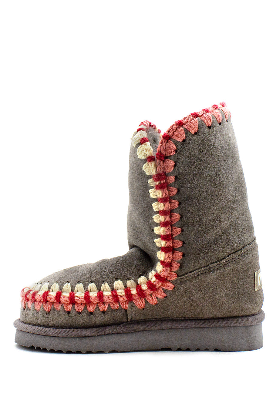 Stivaletto Eskimo 24 overstitching grigio Mou