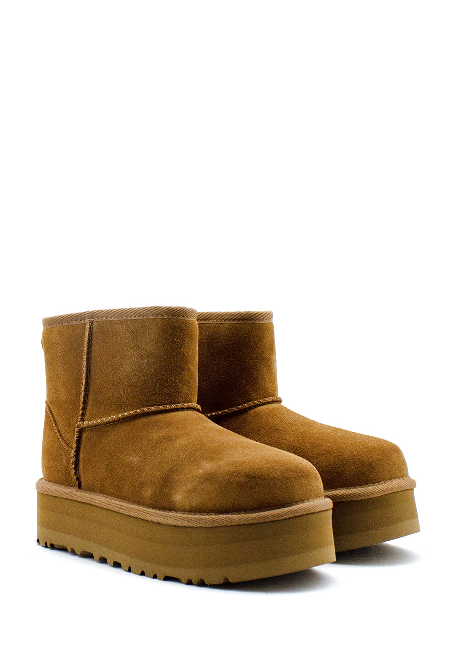 Kids' Classic Mini Chestnut con platform UGG