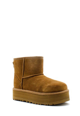 Kids' Classic Mini Chestnut con platform UGG