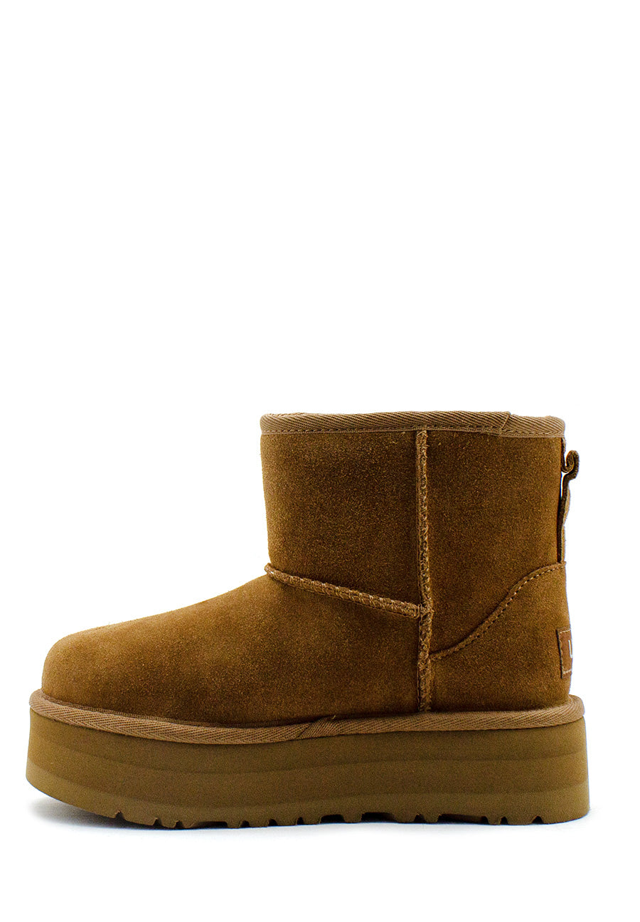 Kids' Classic Mini Chestnut con platform UGG