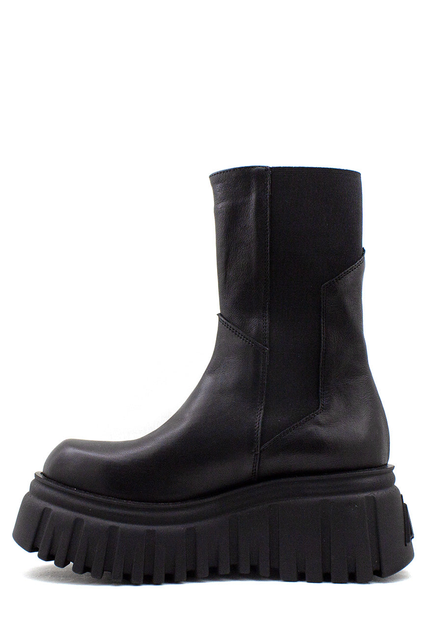 Beatles London Beat nero con platform Aniye By
