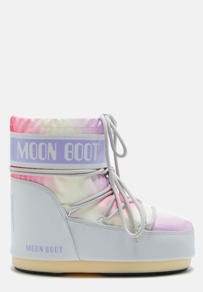 Low Moon Boot Icon Tie Dye Multicolor Moon Boot