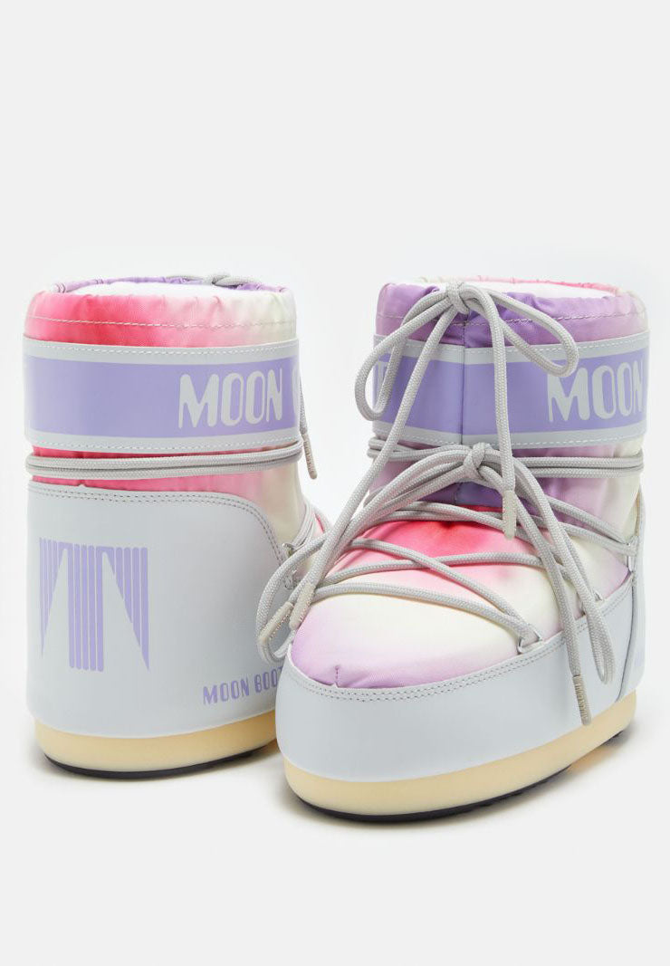 Low Moon Boot Icon Tie Dye Multicolor Moon Boot