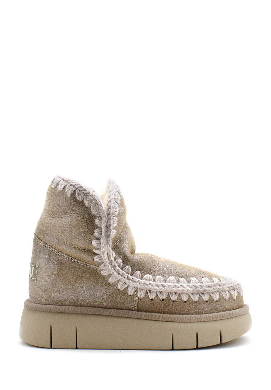 Tronchetto Eskimo bounce 18 crack beige Mou