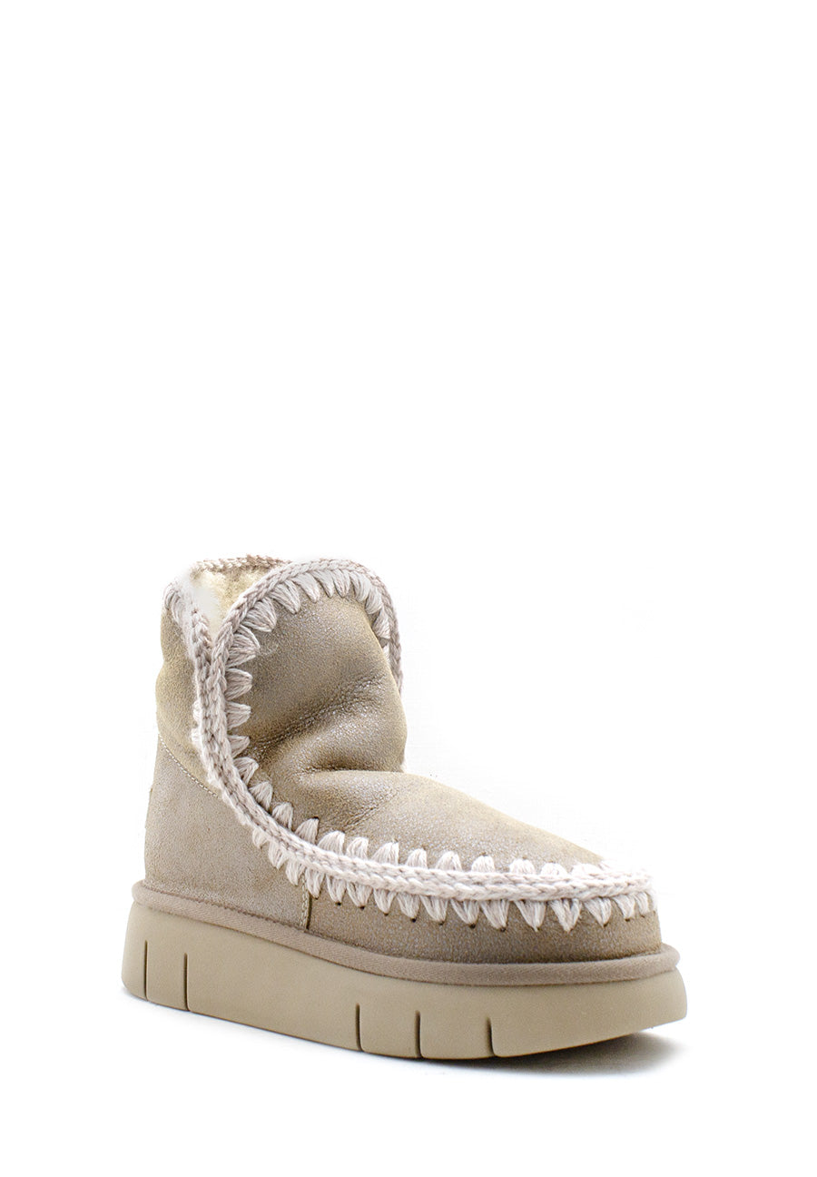 Tronchetto Eskimo bounce 18 crack beige Mou