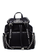 Zaino Darkwave nylon nero La Carrie