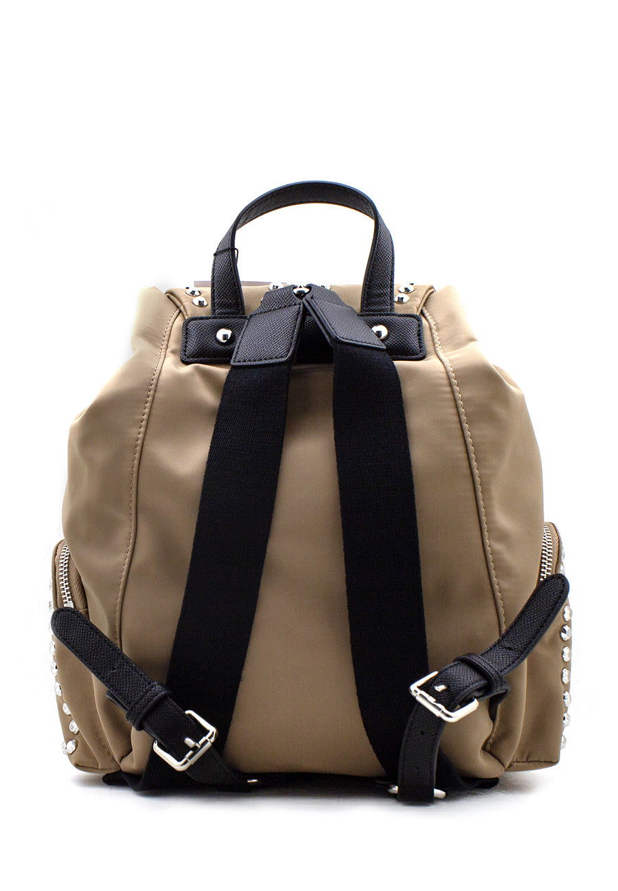 Zaino Darkwave nylon beige La Carrie
