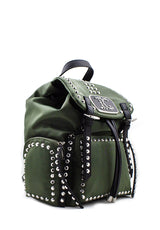 Zaino Darkwave nylon verde La Carrie