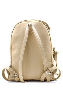aaaaaZaino beige con tasca davanti Gaelle Paris