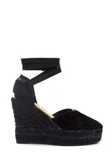 Zeppa in corda total black Manebì