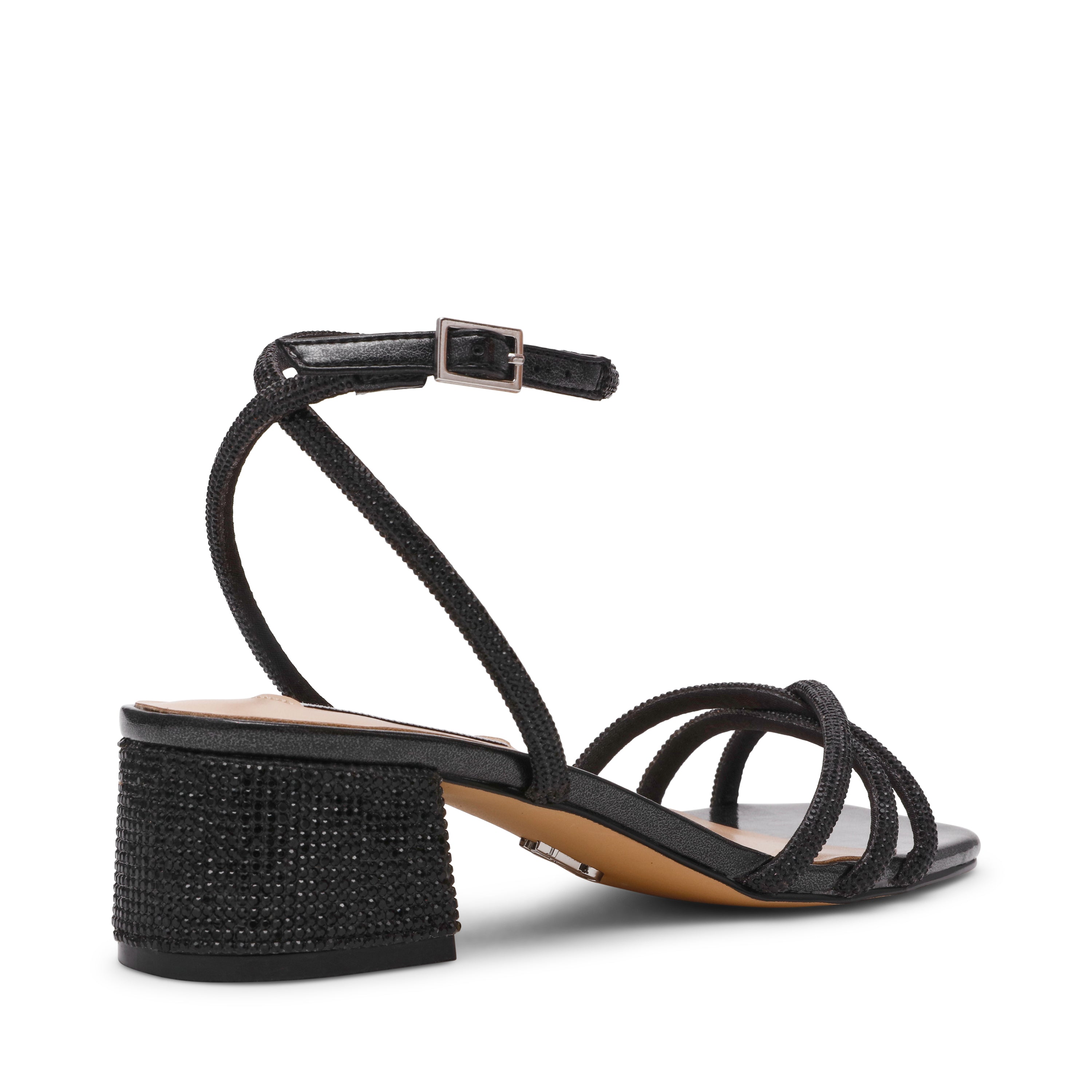 Sandalo Steve Madden Cerena Nero – Eleganza Scintillante per le Tue Serate