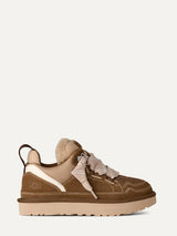 Sneakers Donna UGG Lowmel Marrone in Camoscio e Mesh Riciclato – Scarpe Basse Chunky con Maxi Lacci e Fodera UGGplush