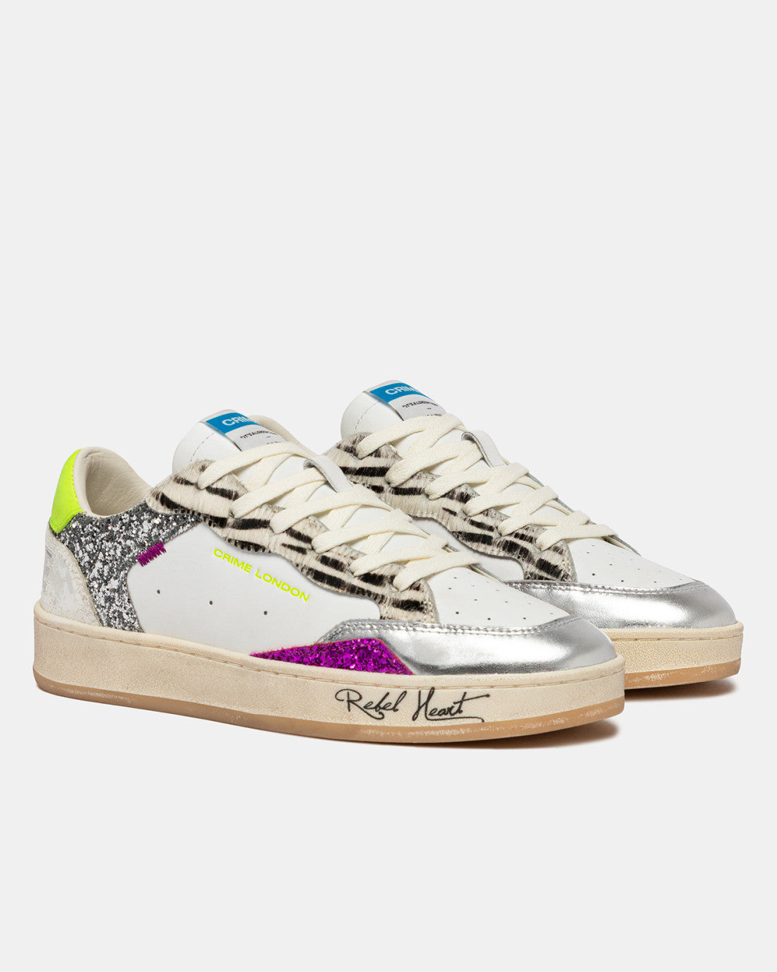 Crime London Chelsea Urban Safari - Sneakers Mid Animalier | Peccatidistile