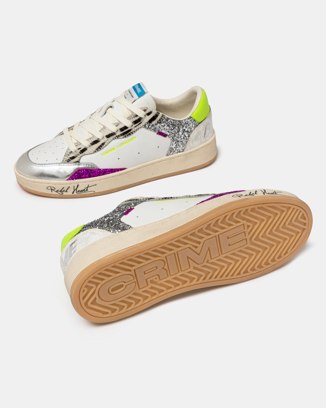Crime London Chelsea Urban Safari - Sneakers Mid Animalier | Peccatidistile
