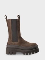 Chelsea Boots CPH685 Nabuc Chocolate – Copenhagen Studios | Plateau Chunky